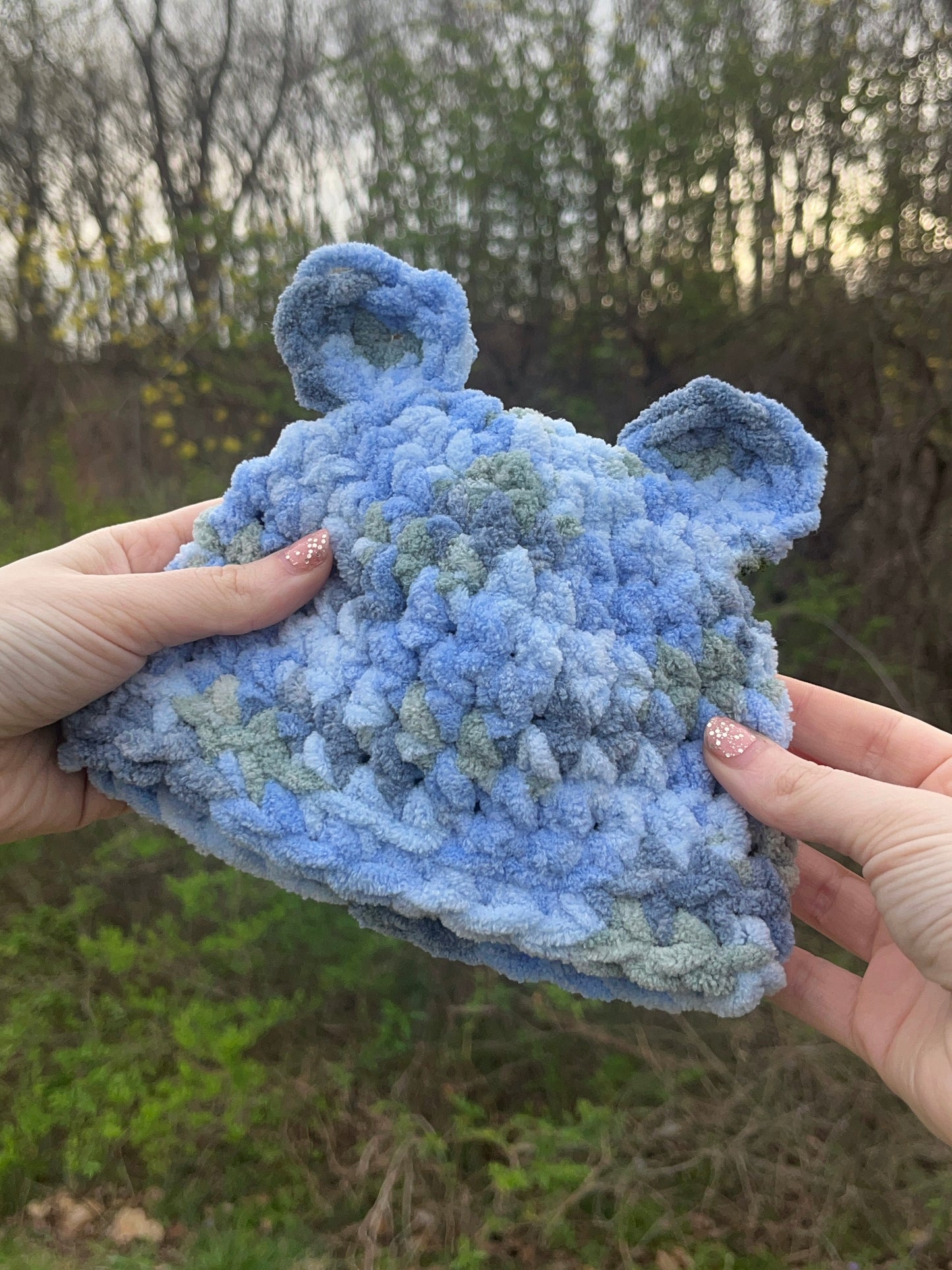 Baby Hat with Bear Ears