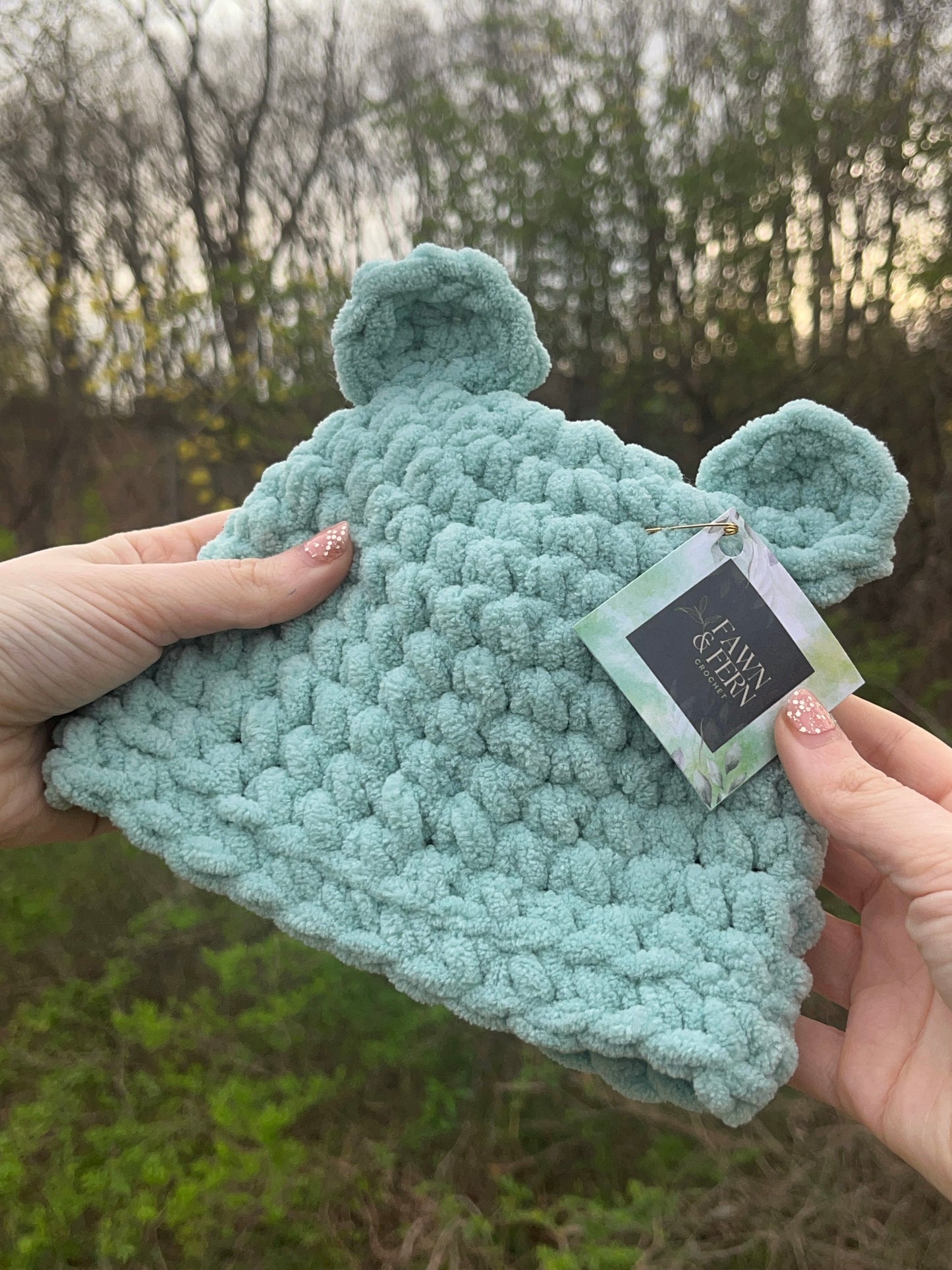 Baby Hat with Bear Ears