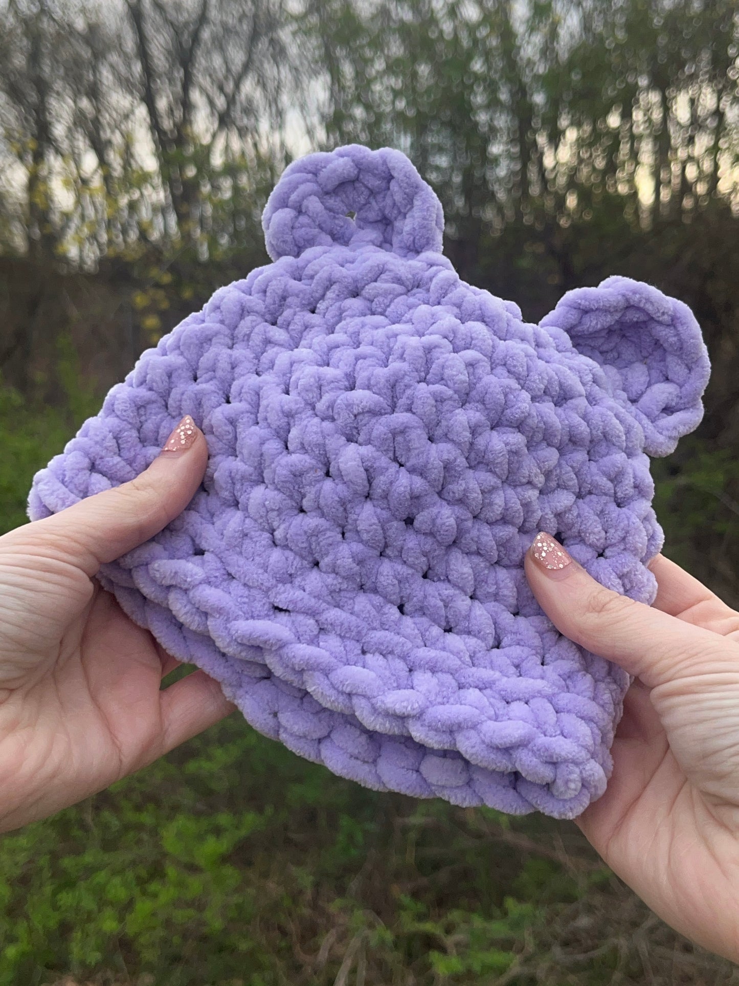 Baby Hat with Bear Ears