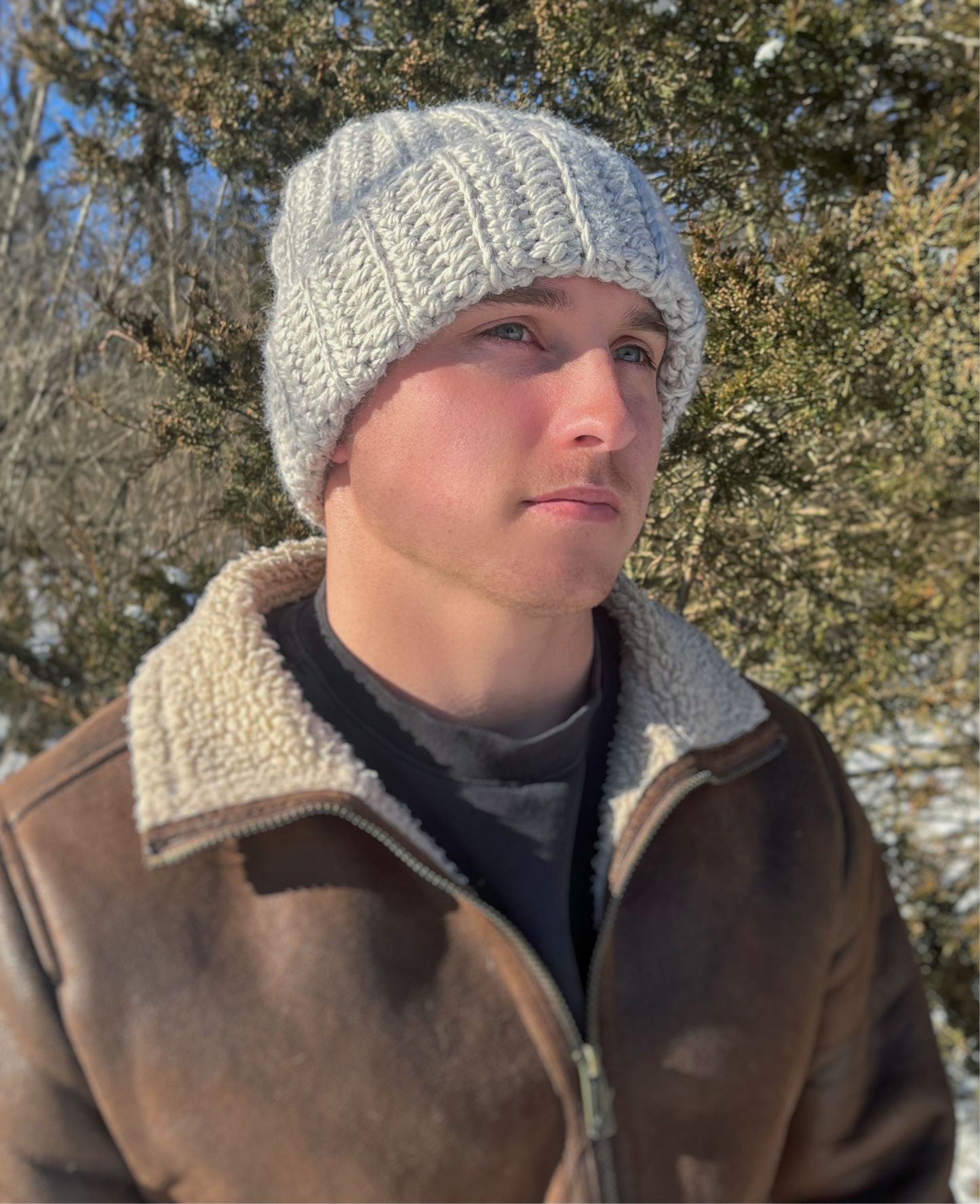 Chunky Crochet Beanie (Adult)