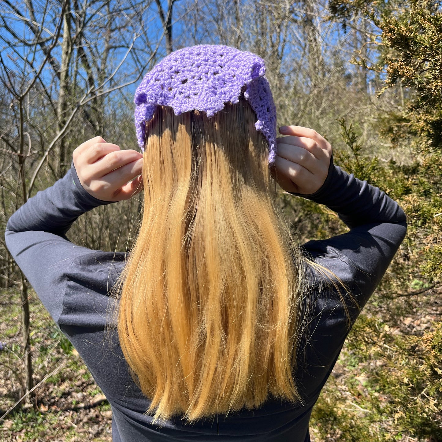 Springtime Lace Adult Bandana