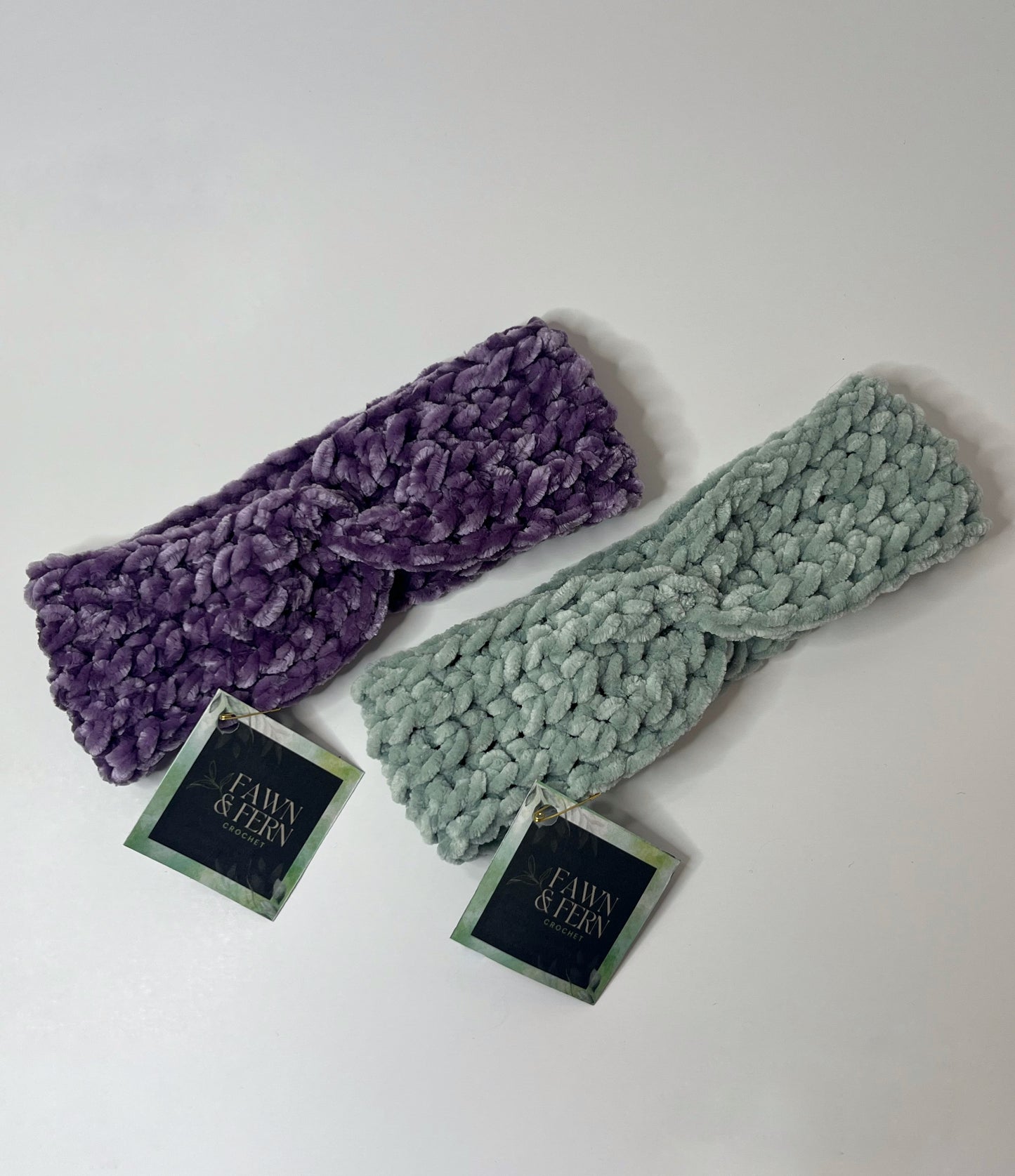 Baby Velvet Crochet Headband