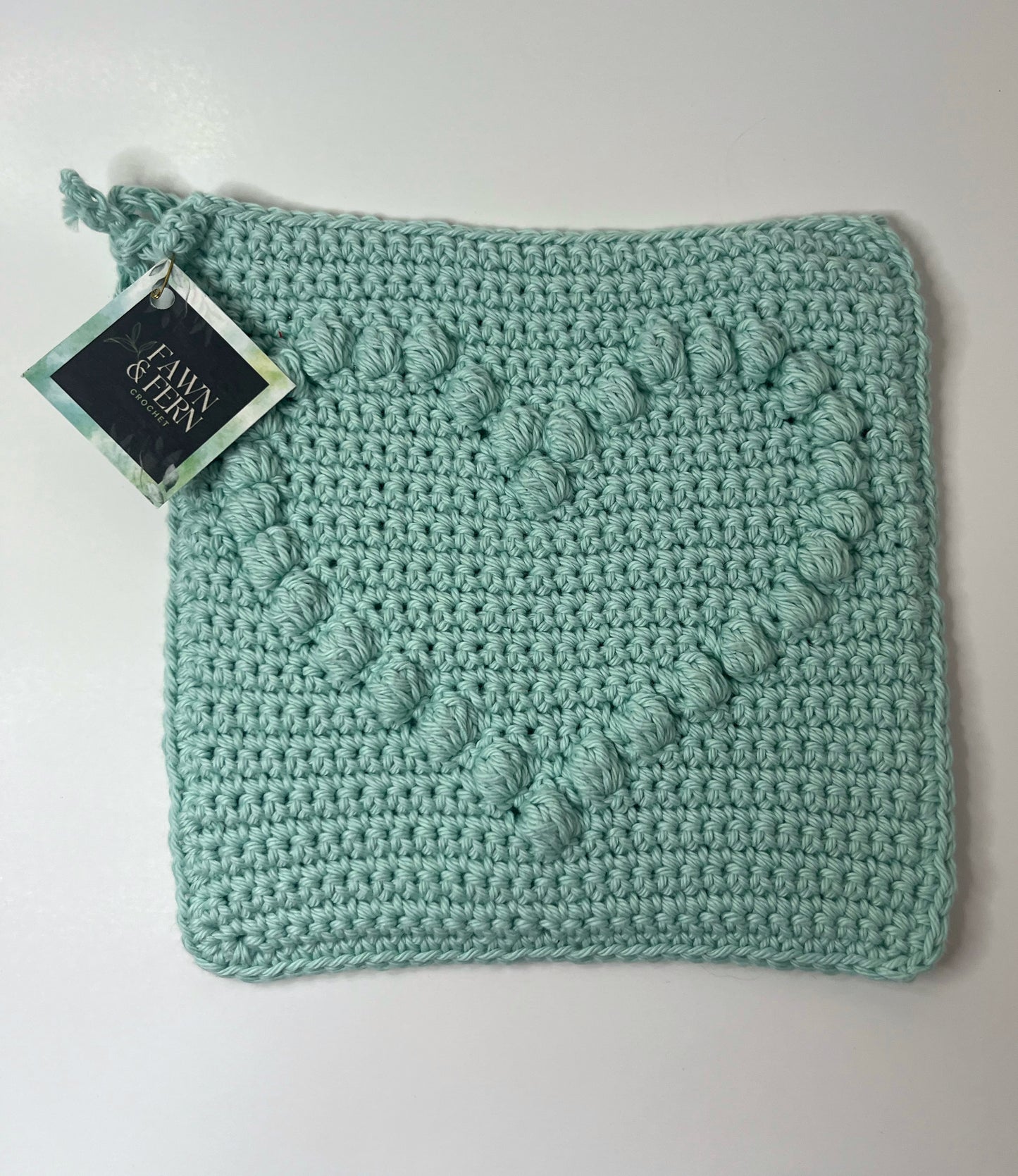 Heart Double-Thick Crochet Potholder