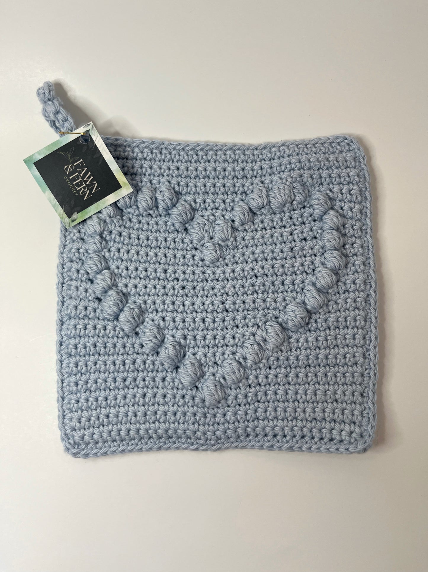 Heart Double-Thick Crochet Potholder