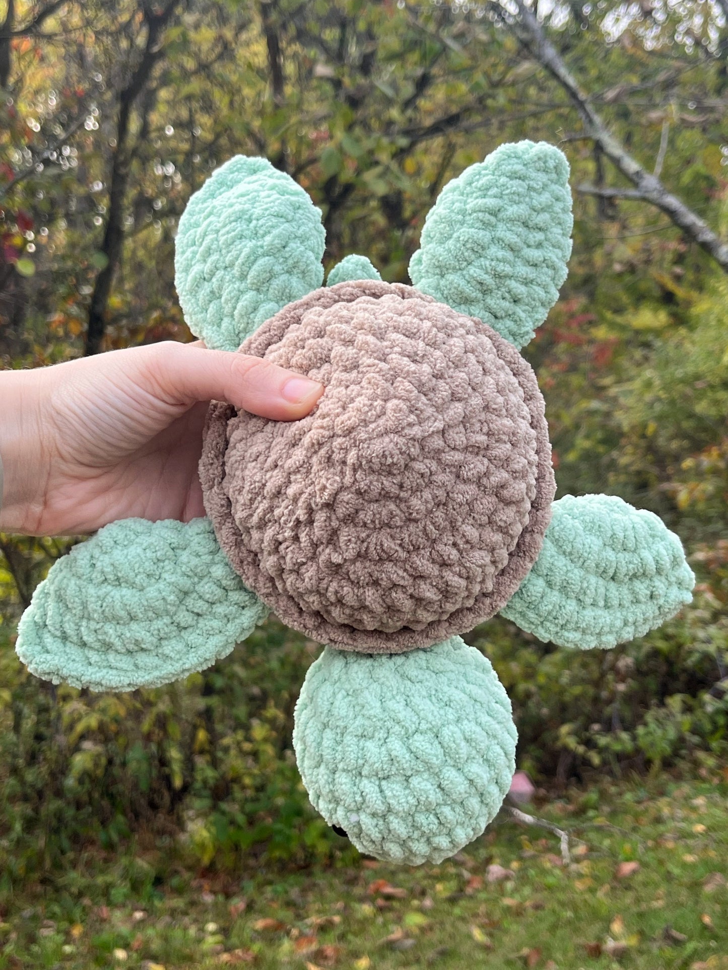 Sea Turtle Handmade Crochet Plushie