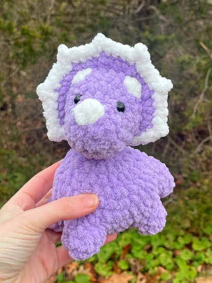 Small Dinosaur Handmade Crochet Plushie