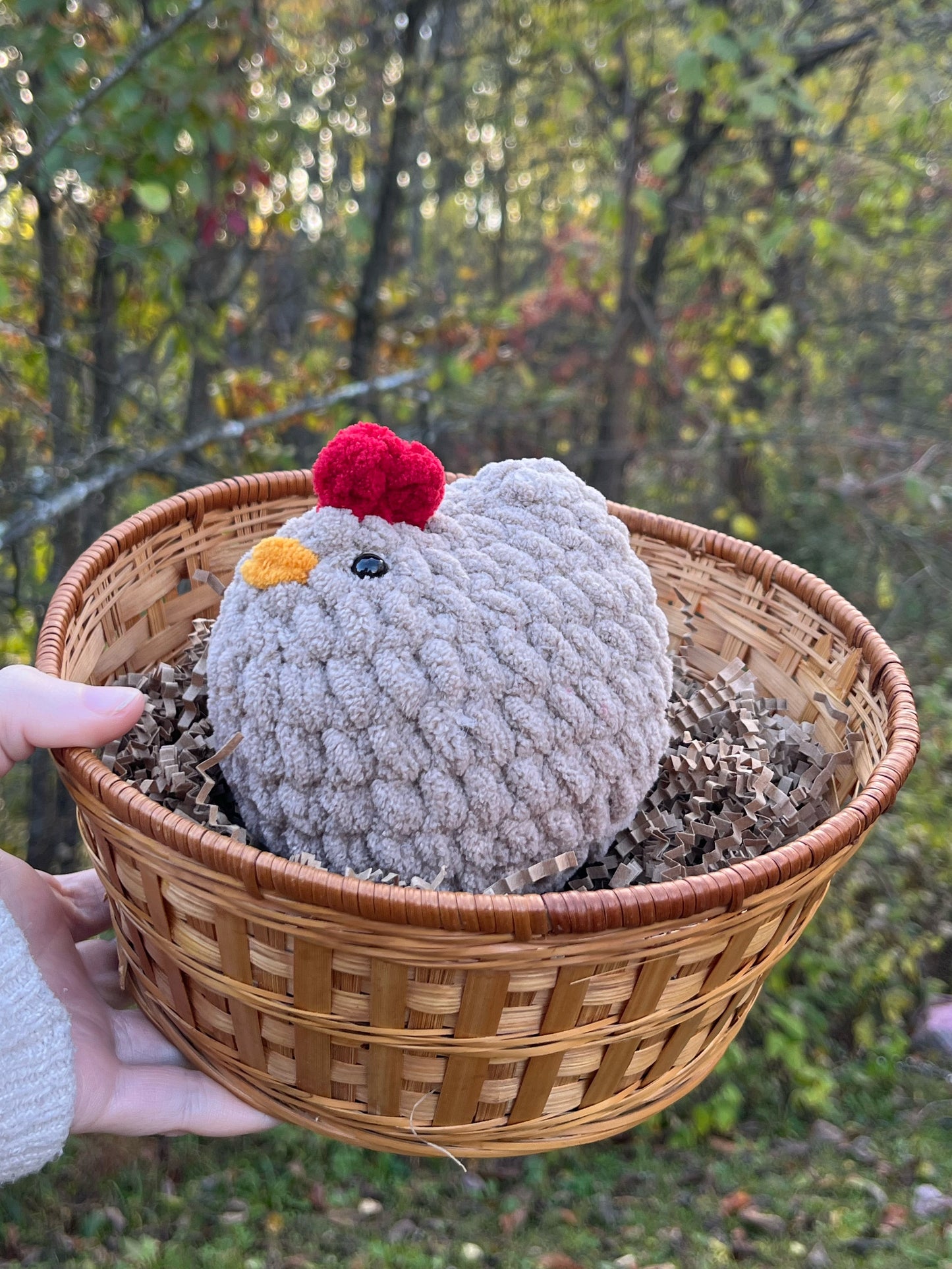 Chicken Handmade Crochet Plushie
