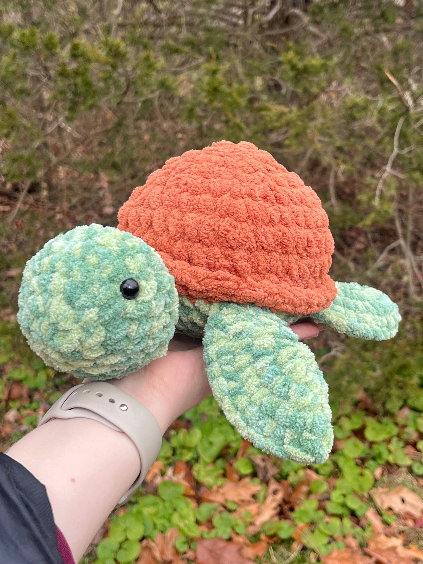 Sea Turtle Handmade Crochet Plushie