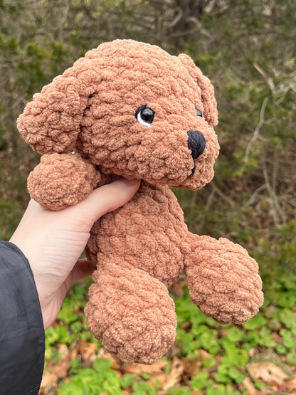 Puppy Dog Handmade Crochet Plushie