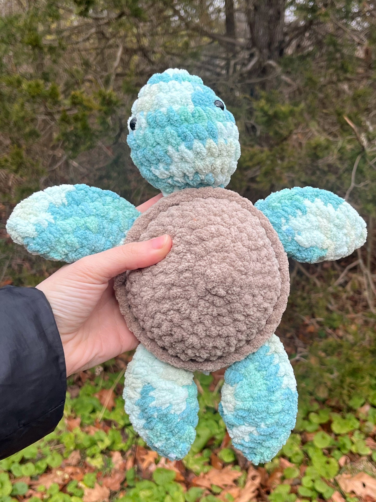 Sea Turtle Handmade Crochet Plushie