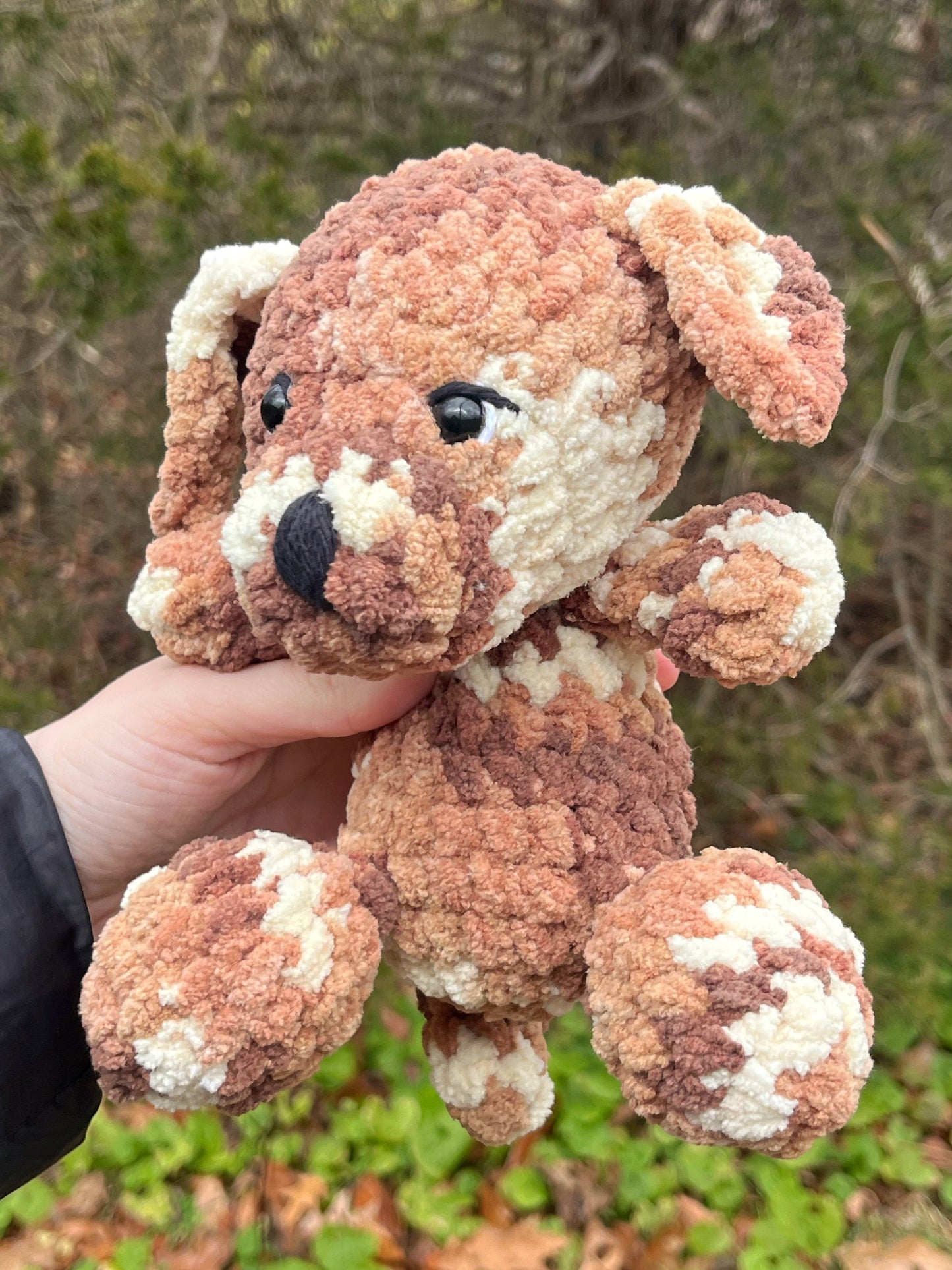 Puppy Dog Handmade Crochet Plushie