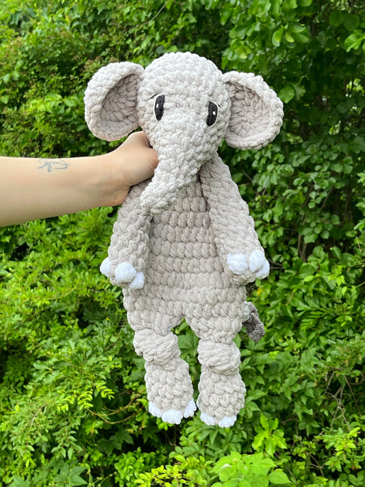 Elephant Handmade Crochet Lovey