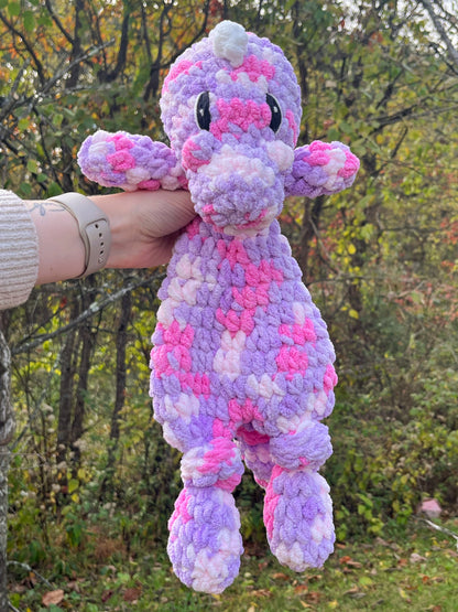 Dinosaur Handmade Crochet Lovey