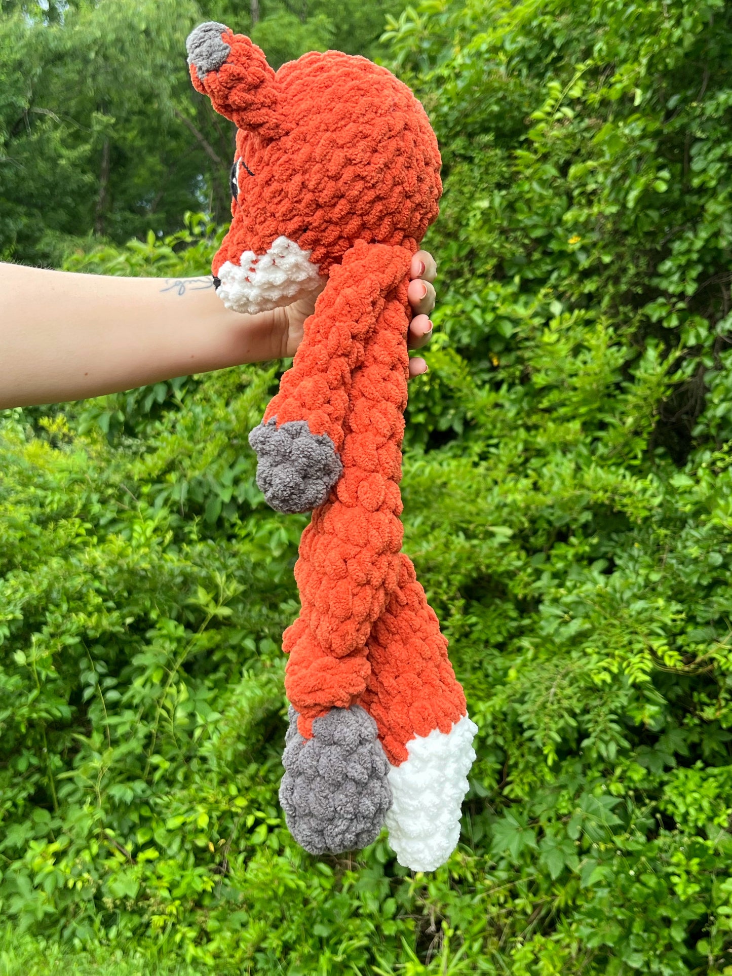 Fox Handmade Crochet Lovey