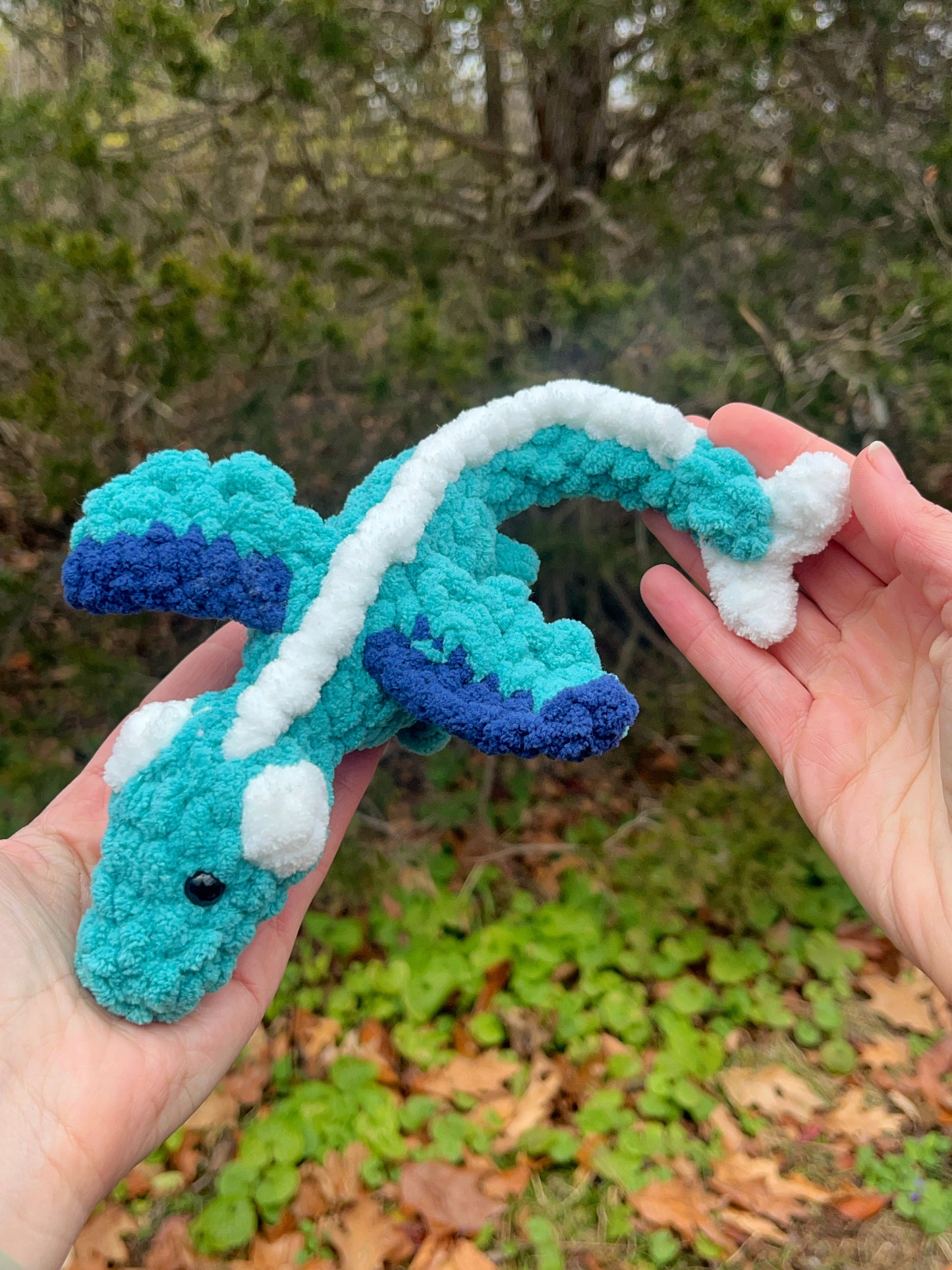Mini Dragon Crochet Plushie