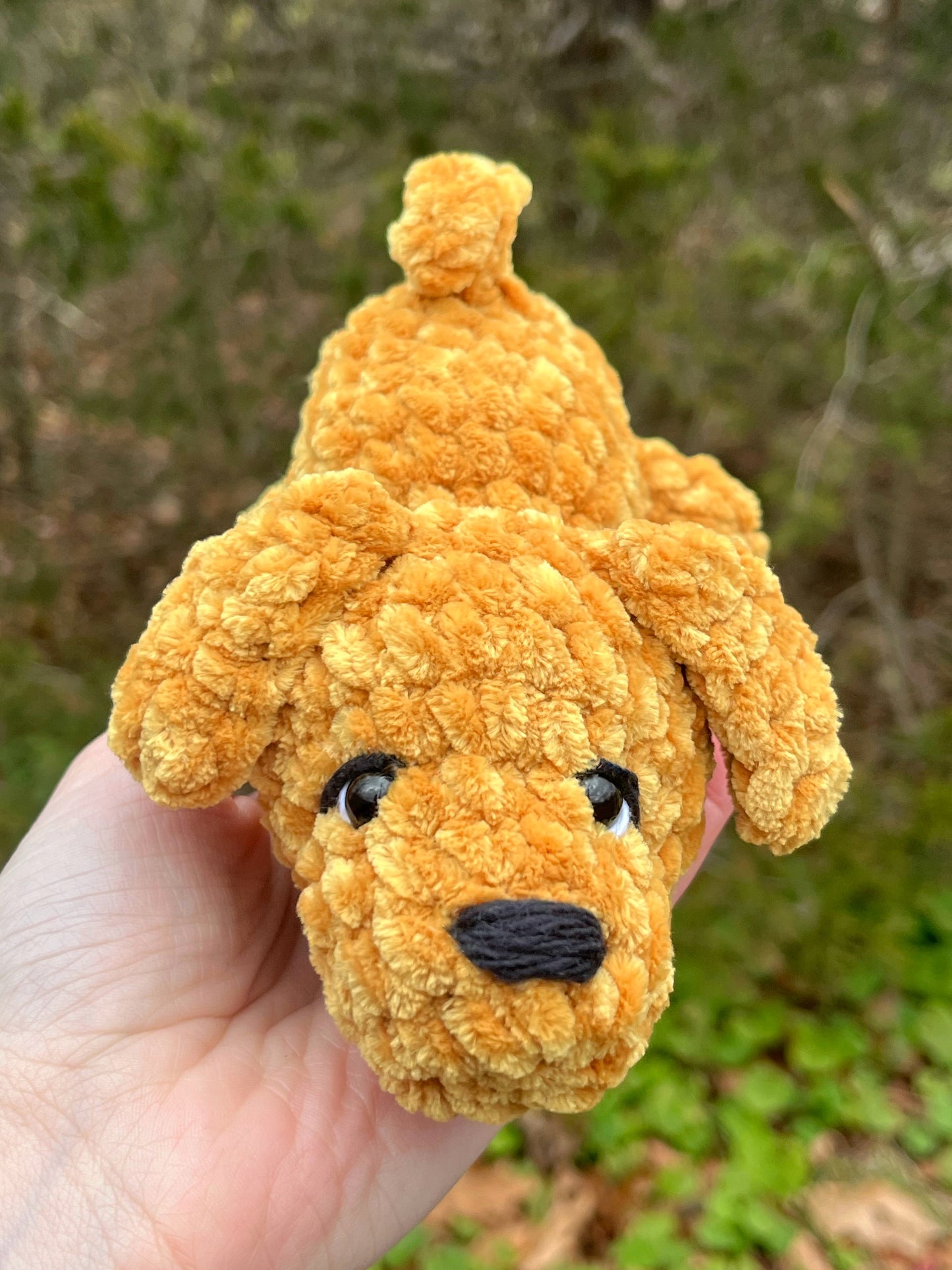 Mini Puppy Dog Handmade Crochet Plushie