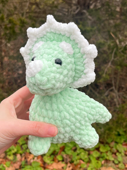 Small Dinosaur Handmade Crochet Plushie