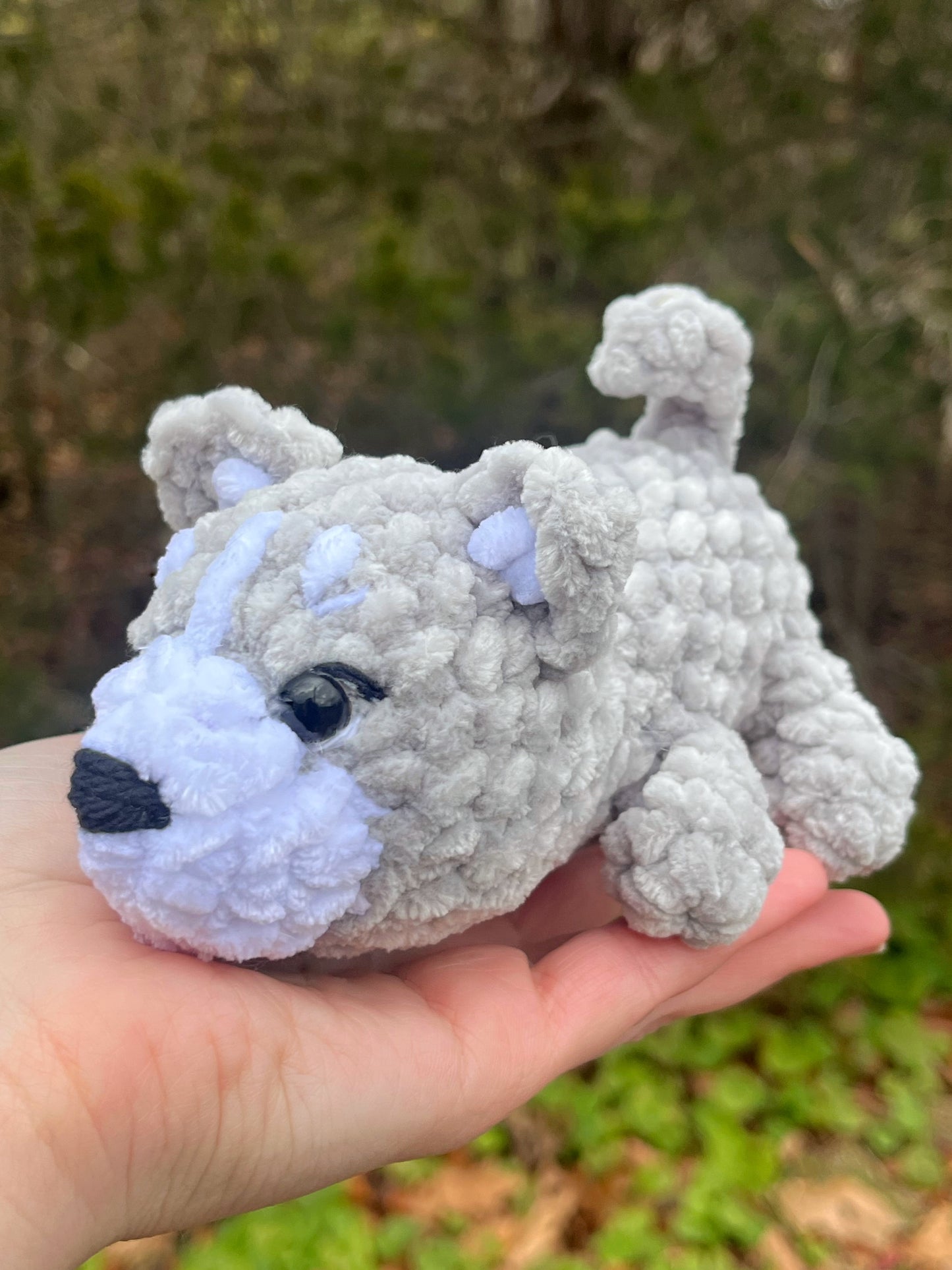 Mini Puppy Dog Handmade Crochet Plushie