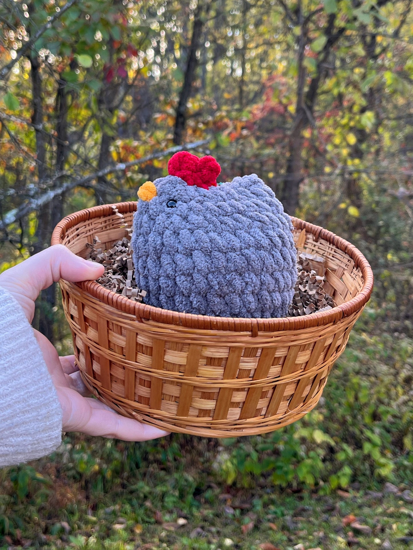 Chicken Handmade Crochet Plushie