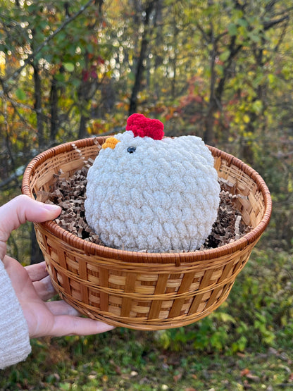 Chicken Handmade Crochet Plushie