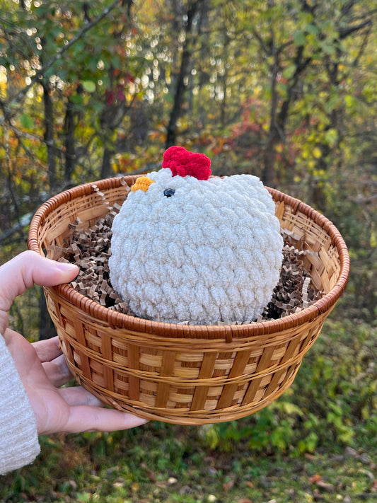 Chicken Handmade Crochet Plushie