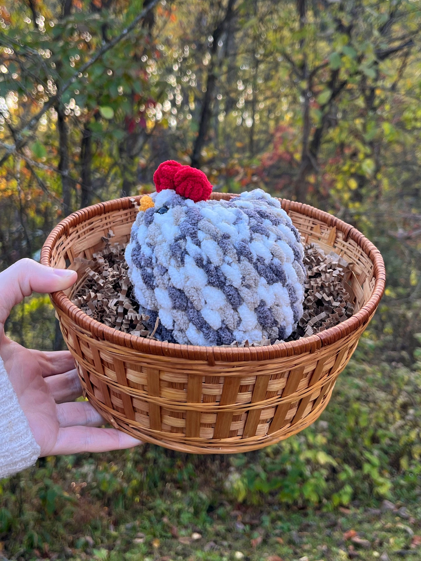Chicken Handmade Crochet Plushie