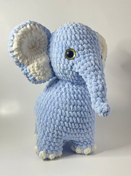 Crochet Large Elephant Plushie