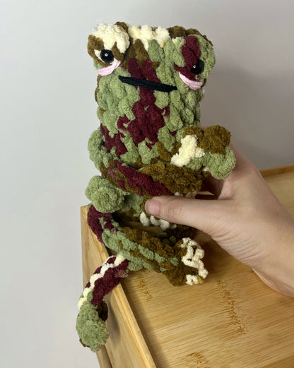 Crochet Leggy Frog Plushie