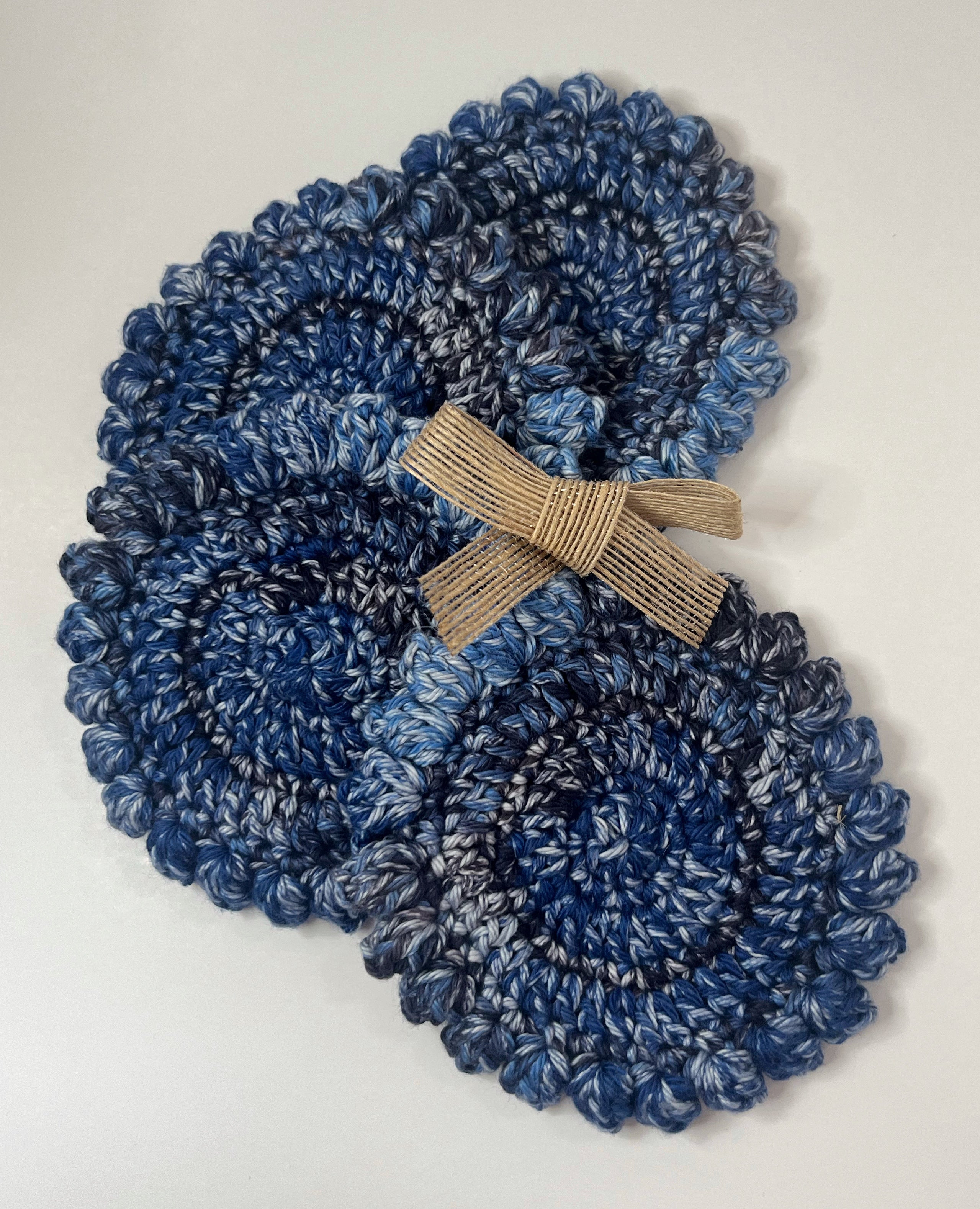 Puff Coasters Puff Crochet Coaster Set – Fawn and Fern Crochet