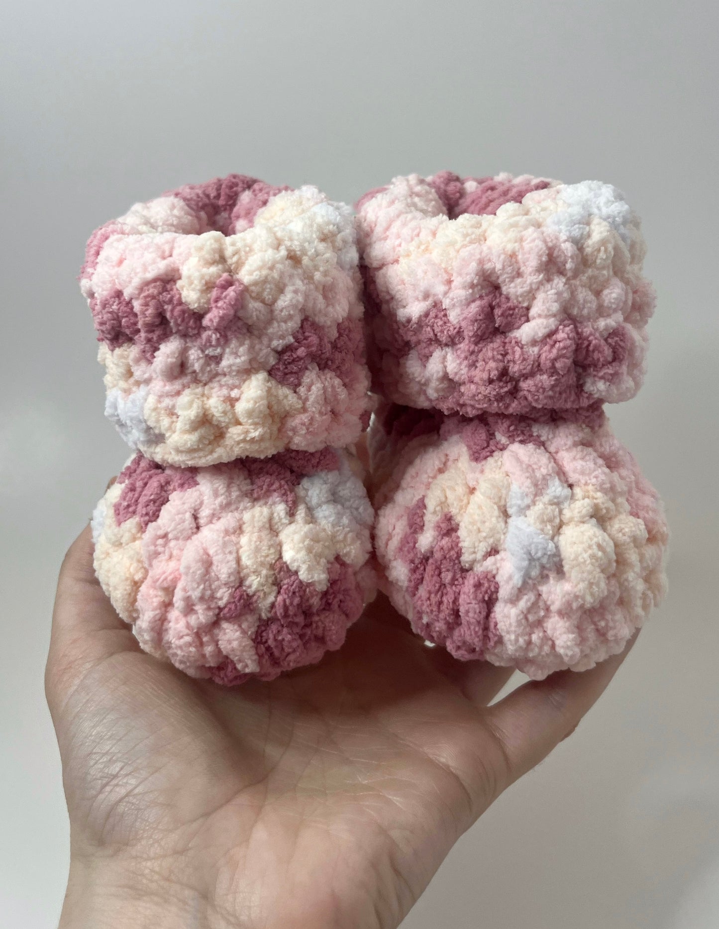 Handmade Baby Bootie Set