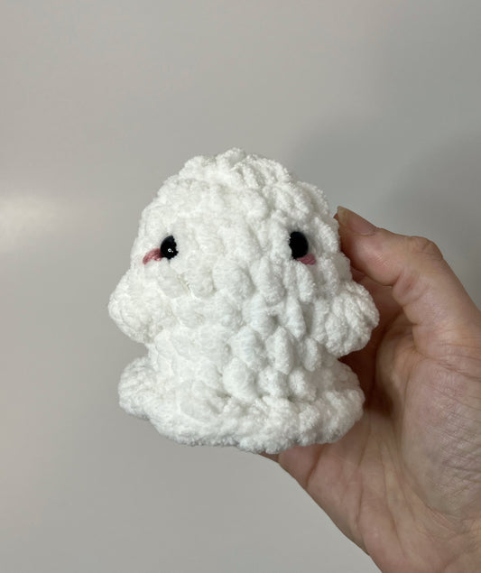 Mini Ghost Crochet Plushie