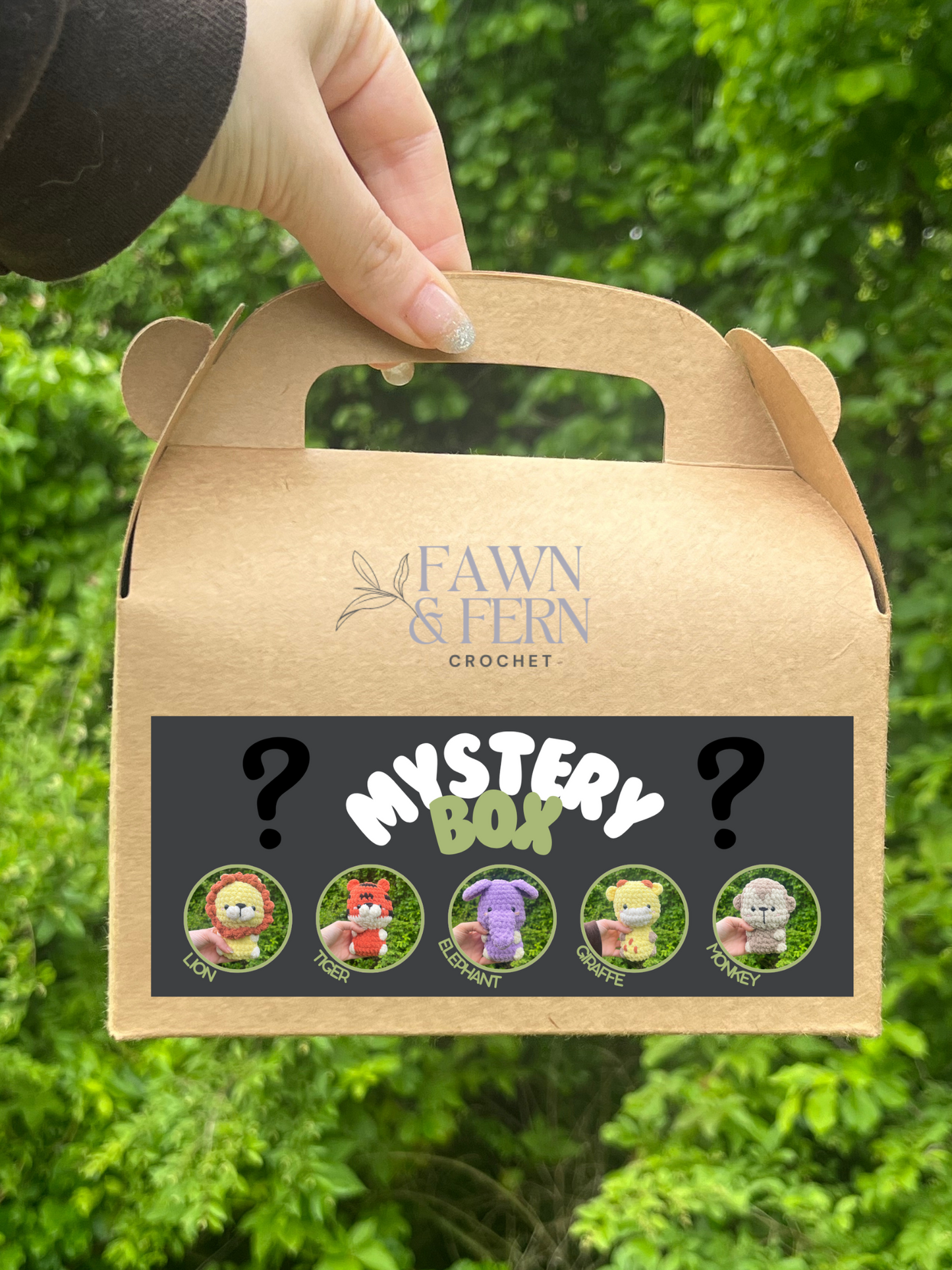 Mystery Box Crochet Safari Animal